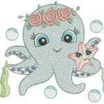 Polvo Menina e Estrela - Rippled