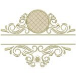 Entremeio e Aplique - Ponto Cheio