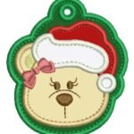 Chaveiro Ursa Natalina - Aplique