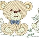 Ursinho com brinquedos - Rippled