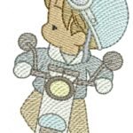 Menino e Moto R46-030