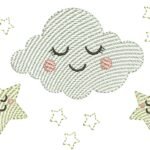 Nuvem e Estrelas - Rippled