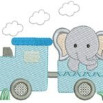 Elefante no Trem em Pontos Leves