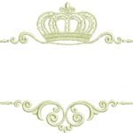 Entremeio com Coroa - Ponto Cheio