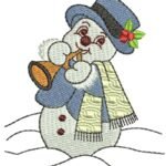 Boneco de Neve Natalino - Ponto Tatame