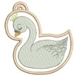 Chaveiro Cisne - Ponto Cheio