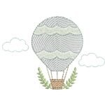 Balão com Ramos - Pontos Leves