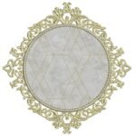 Moldura Provençal em Aplique com Arabescos
