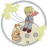 Pequeno Principe com Estrelas - Rippled