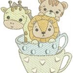 Safari na Xícara - Rippled