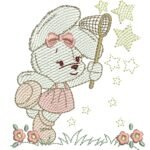 Coelha e Estrelas - Rippled