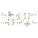 Florzinhas e Borboletas 3D