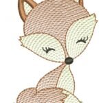 Raposo Sentado - Rippled