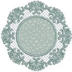 Moldura em Aplique com Crivo e Arabescos
