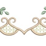 Barrinha com Florzinhas e Crivo