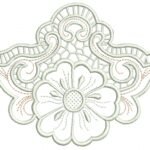 Flor com Richelieu