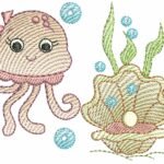 Polvo com Concha - Rippled
