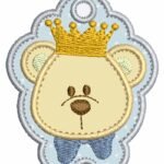 Chaveiro Urso Real - Aplique