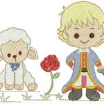 Menino Principe com Carneiro - Rippled