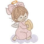 Anjo Menina e Pratos - Pontos Leves