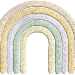 Arco-Iris 5 Cores em Ponto Cheio