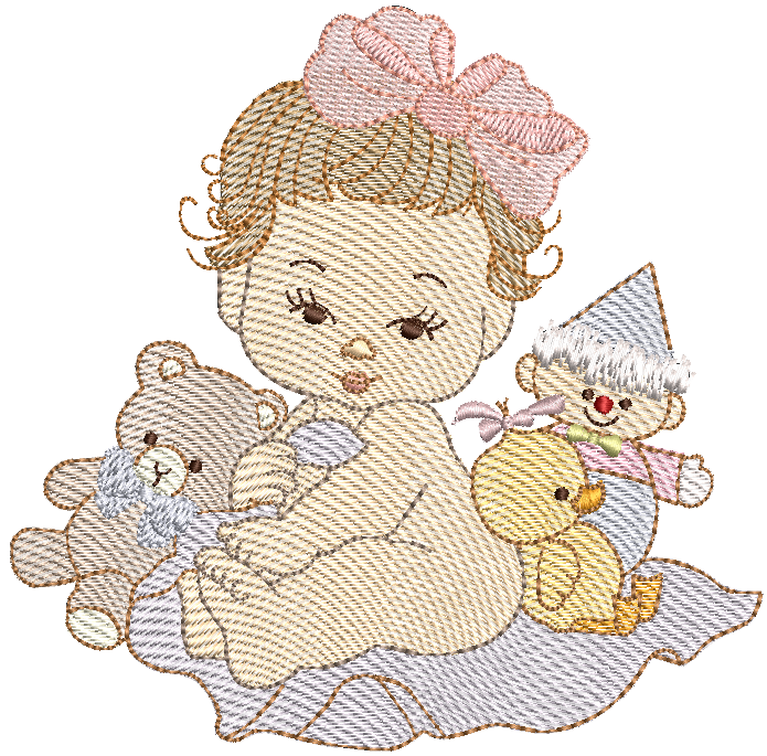 Bebe-Menina-e-Patinho