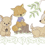 Animais do Bosque Menino R88 em Pontos Leves