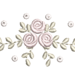 Floral Barrado 3 R85 em Ponto Cheio