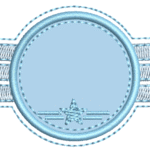 Moldura Aviador em Aplique