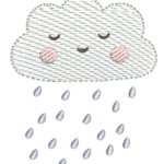 Nuvem e Chuva em Pontos Leves