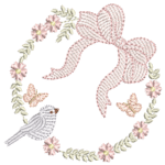 Passarinho e Floral R81