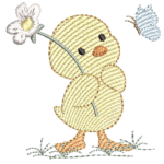 Patinha e Flor 3 em Pontos leves