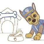 Patrulha Canina Chase e Casa em Pontos Leves