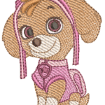 Patrulha Canina Skye em Pontos Leves