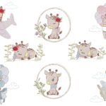 Pacote Girafinhas R89 em Pontos Leves