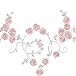 Floral 1 R98 em Ponto Cheio