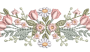 Floral Barrado e Laco RQ 2