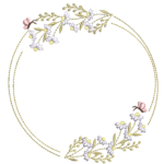 Floral Circular Margaridas R93