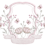 Moldura Floral e Jardim RM 174