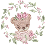 Ursa e Floral R89 em Pontos Leves