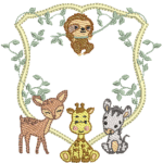 Safari e Brasão em Pontos Leves