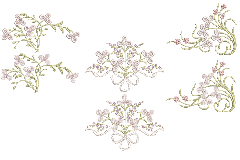 TRIO-FLORAL-3D-R94