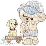 Ursinho e Cachorrinho R71 - 020