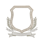 Moldura Brasão e Ramos RQ 324