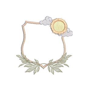 Moldura Brasão e Sol RQ 358