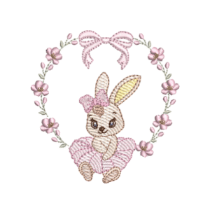 Coelha Floral RQ 363