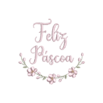Floral Feliz Páscoa RQ 373