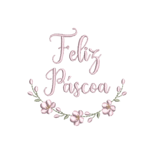 Floral Feliz Páscoa RQ 373