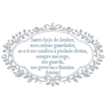Moldura e Ramos Santo Anjo RQ 375
