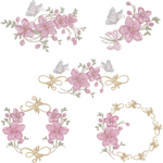 Pacote de Flores Grandes RQ 2